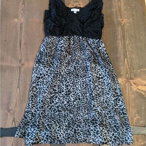 🌵Chanteuse animal print babydoll nightie small